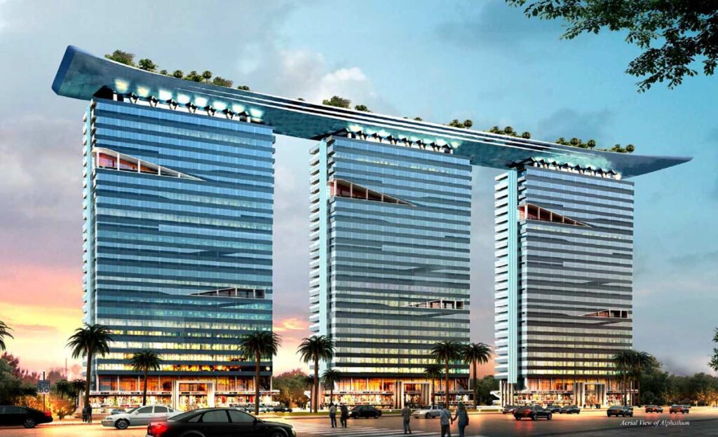 Bhutani Alphathum Sector 90 Office Space In Noida Boardwalk